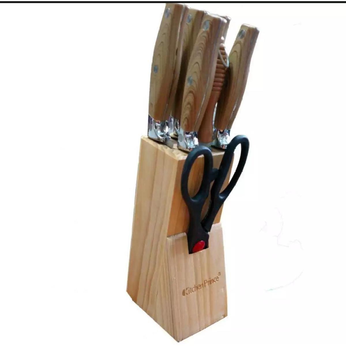 High Class Stainless Steel 8pcs Knives set Messer set