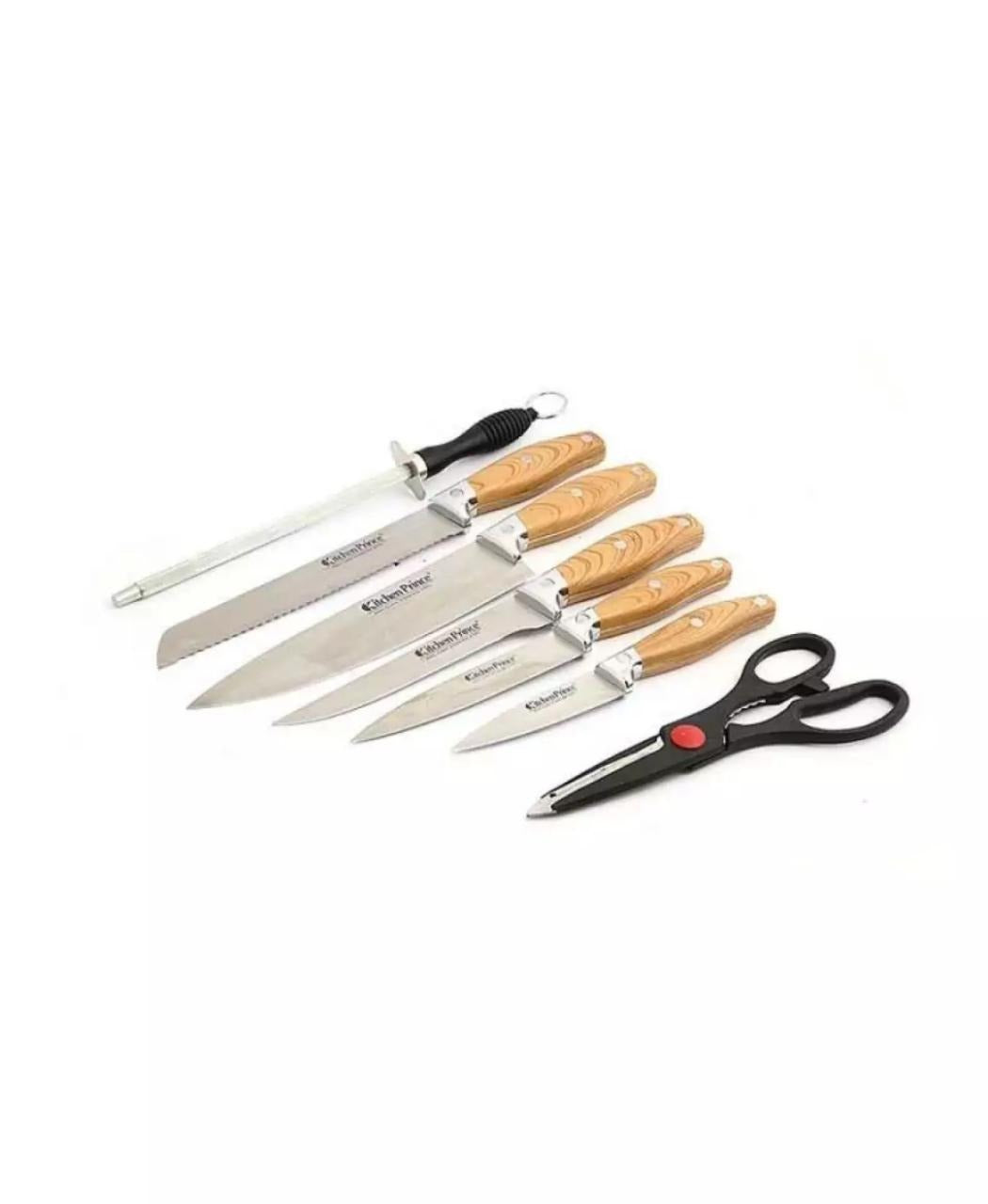 High Class Stainless Steel 8pcs Knives set Messer set