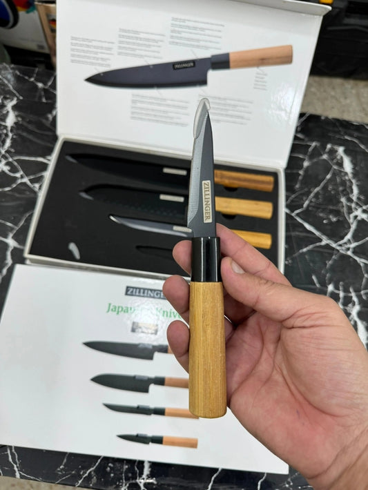 4Pcs Japanese Zillinger Knife Set