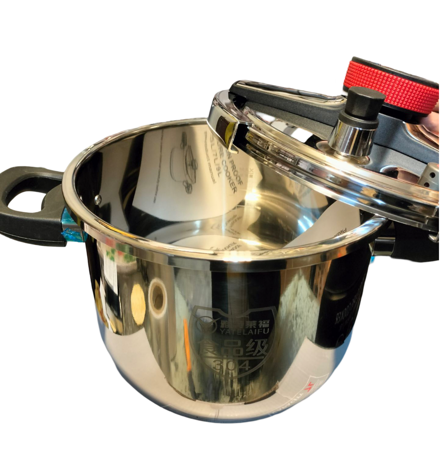 Stainless Steel Pressure Cooker 7 L Made from 304 Stainless steel heavy guage Japan sheet